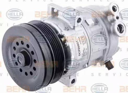 HELLA 8FK 351 114-281 - Compresseur, climatisation droxauto.com