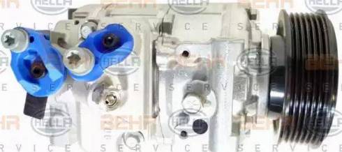 HELLA 8FK 351 110-421 - Compresseur, climatisation droxauto.com