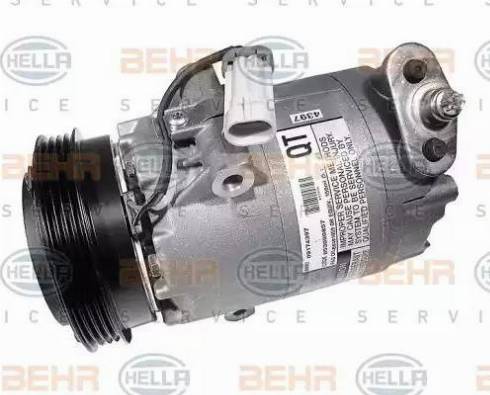 HELLA 8FK 351 134-101 - Compresseur, climatisation droxauto.com