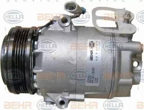 HELLA 8FK 351 134-761 - Compresseur, climatisation droxauto.com