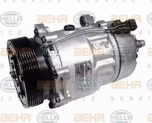 HELLA 8FK 351 127-351 - Compresseur, climatisation droxauto.com