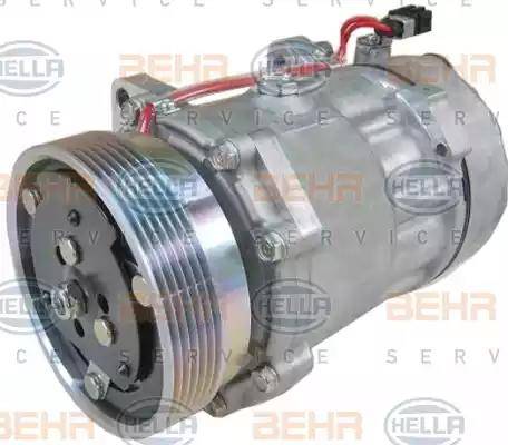 HELLA 8FK 351 127-331 - Compresseur, climatisation droxauto.com