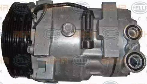 HELLA 8FK 351 127-731 - Compresseur, climatisation droxauto.com