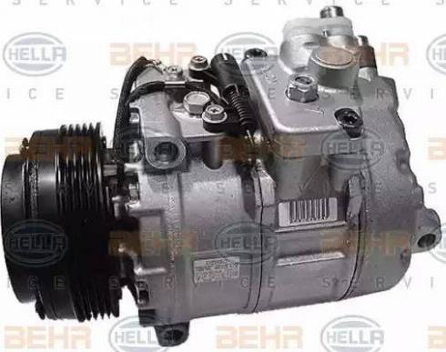 HELLA 8FK 351 176-501 - Compresseur, climatisation droxauto.com
