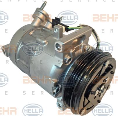 HELLA 8FK 351 341-601 - Compresseur, climatisation droxauto.com
