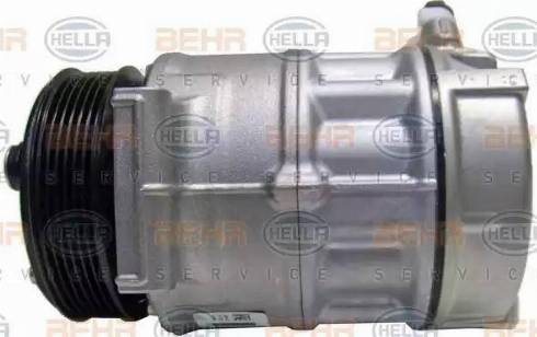 HELLA 8FK 351 341-101 - Compresseur, climatisation droxauto.com