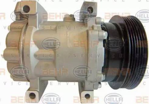 HELLA 8FK 351 316-921 - Compresseur, climatisation droxauto.com