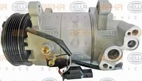 HELLA 8FK 351 339-741 - Compresseur, climatisation droxauto.com