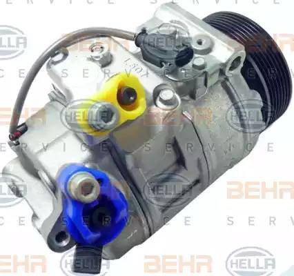 HELLA 8FK 351 334-461 - Compresseur, climatisation droxauto.com
