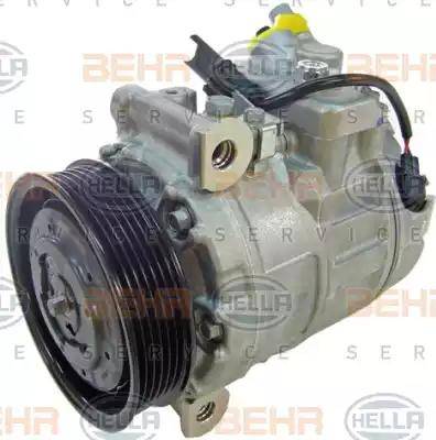 HELLA 8FK 351 334-481 - Compresseur, climatisation droxauto.com