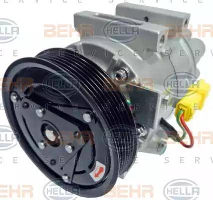 HELLA 8FK 351 334-691 - Compresseur, climatisation droxauto.com
