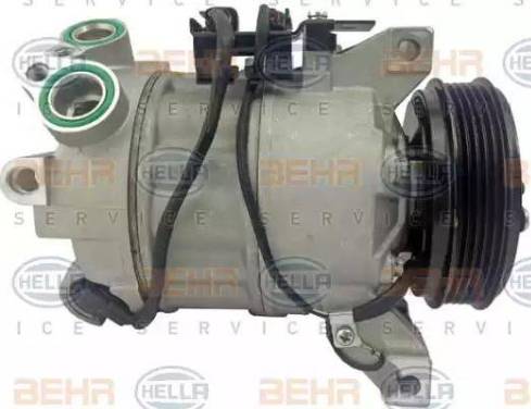 HELLA 8FK 351 322-681 - Compresseur, climatisation droxauto.com