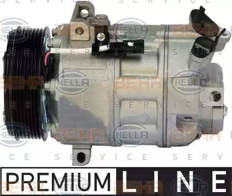 HELLA 8FK 351 322-041 - Compresseur, climatisation droxauto.com