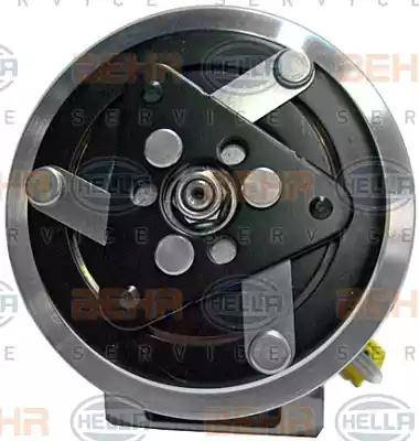 HELLA 8FK 351 322-291 - Compresseur, climatisation droxauto.com