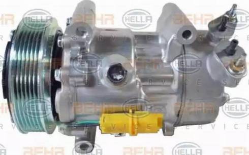 HELLA 8FK 351 322-791 - Compresseur, climatisation droxauto.com