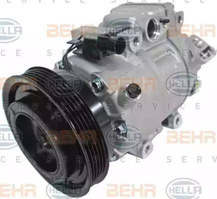 HELLA 8FK 351 273-491 - Compresseur, climatisation droxauto.com