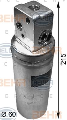 HELLA 8FT 351 196-014 - Filtre déshydratant, climatisation droxauto.com