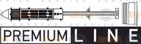 HELLA 8FT 351 198-441 - Filtre déshydratant, climatisation droxauto.com