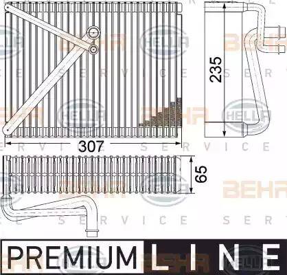 HELLA 8FV 351 330-651 - Évaporateur climatisation droxauto.com