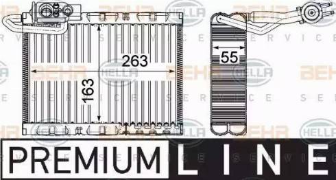 HELLA 8FV 351 331-521 - Évaporateur climatisation droxauto.com