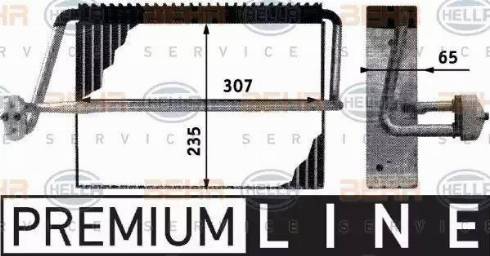 HELLA 8FV 351 210-701 - Évaporateur climatisation droxauto.com