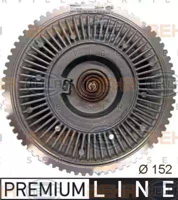 HELLA 8MV 376 757-601 - Embrayage, ventilateur de radiateur droxauto.com