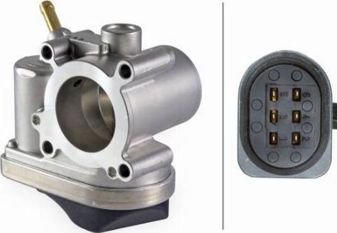 HELLA 8UK 007 623-311 - Corps papillon droxauto.com