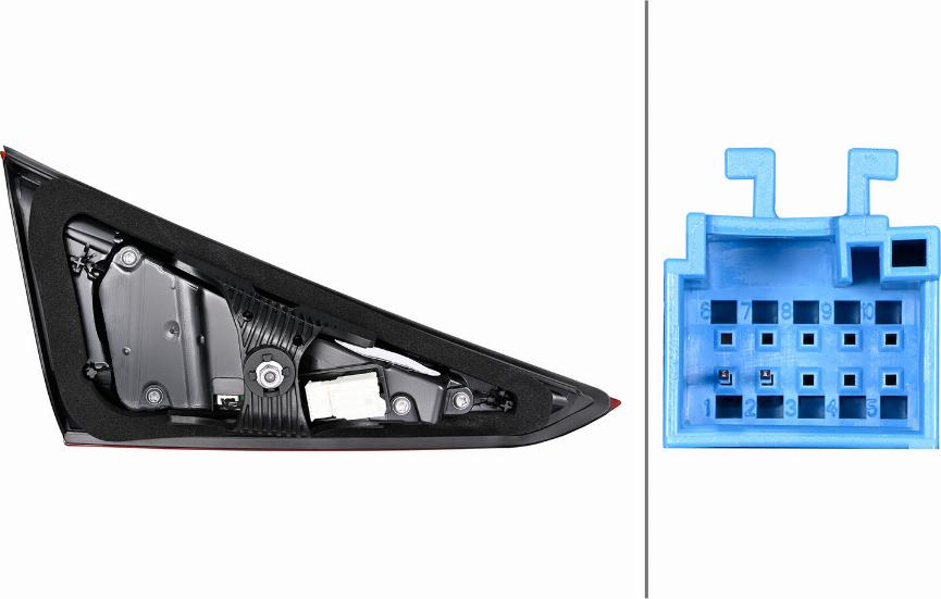 HELLA 2SA 013 103-081 - Feu arrière droxauto.com