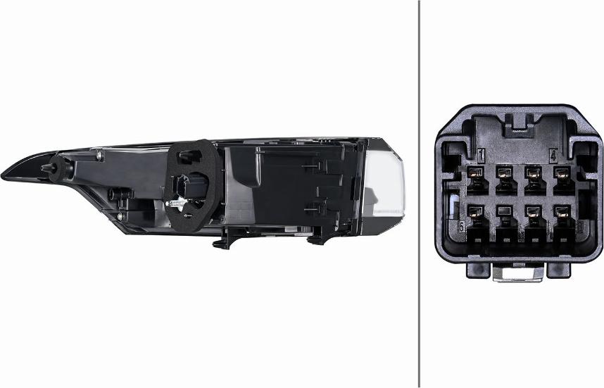 HELLA 2SD 015 021-121 - Feu arrière droxauto.com