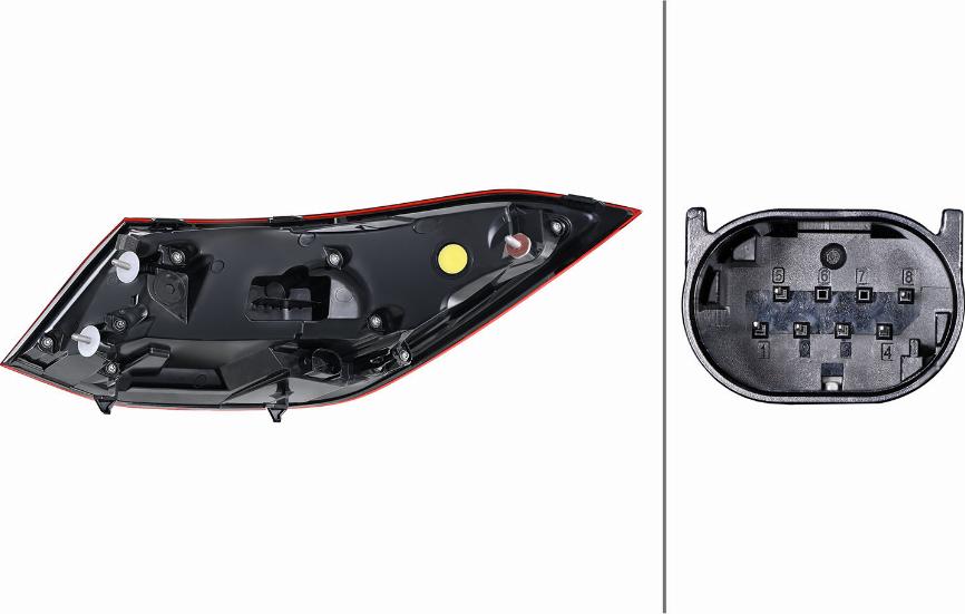 HELLA 2SK 013 102-071 - Feu arrière droxauto.com