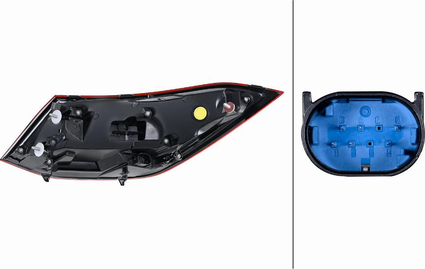 HELLA 2SK 013 102-111 - Feu arrière droxauto.com