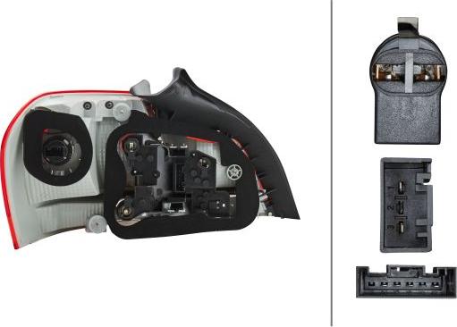 HELLA 2VP 010 756-221 - Feu arrière droxauto.com