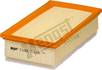Hengst Filter E1160L - Filtre à air droxauto.com