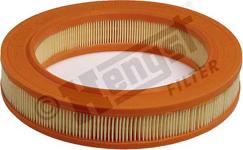 Hengst Filter E186L - Filtre à air droxauto.com