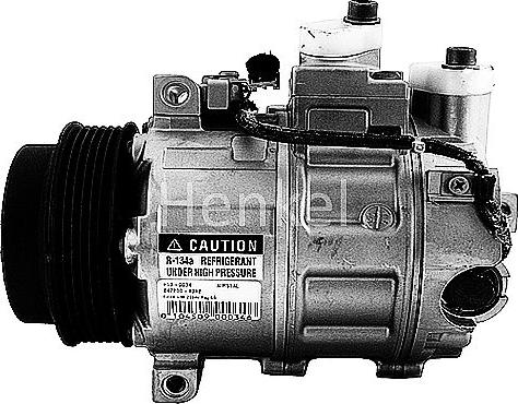 Henkel Parts 7110034R - Compresseur, climatisation droxauto.com