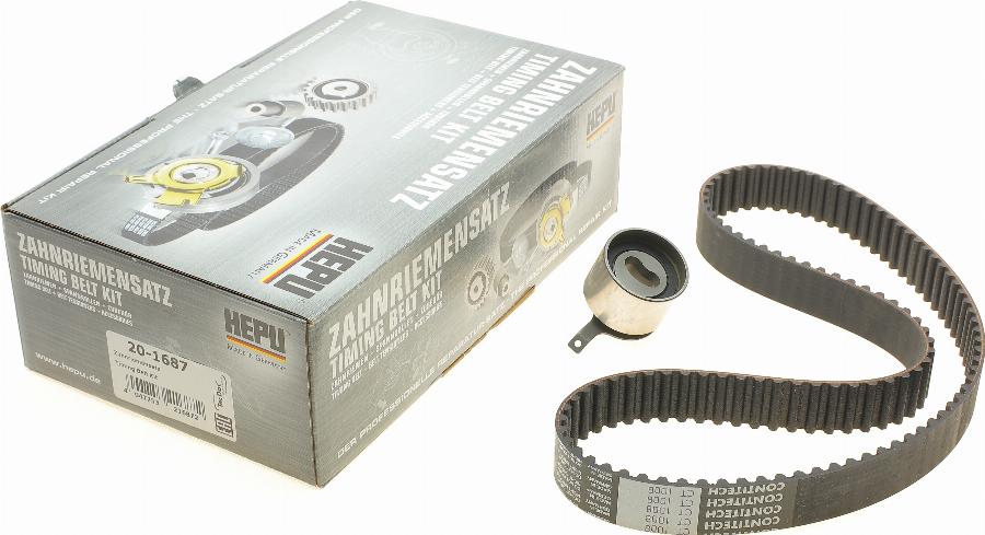 Hepu 20-1687 - Kit de distribution droxauto.com