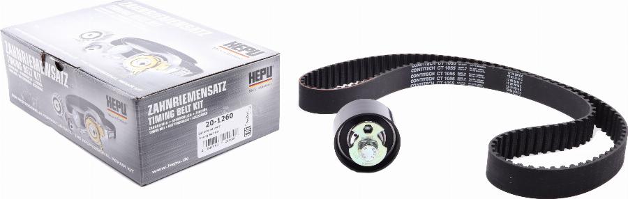 Hepu 20-1260 - Kit de distribution droxauto.com