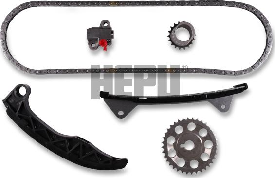Hepu 21-0405 - Kit de distribution par chaîne droxauto.com