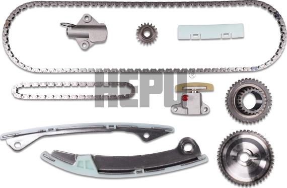 Hepu 21-0435 - Kit de distribution par chaîne droxauto.com