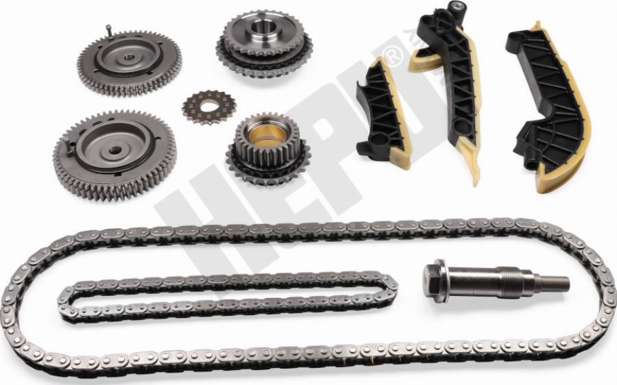 Hepu 21-0699 - Kit de distribution par chaîne droxauto.com