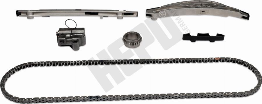 Hepu 21-0693 - Kit de distribution par chaîne droxauto.com