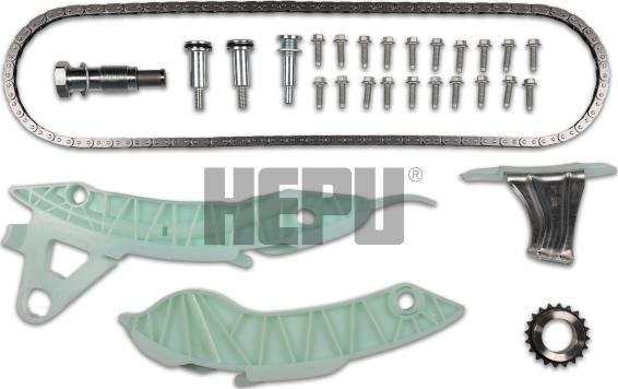 Hepu 21-0064 - Kit de distribution par chaîne droxauto.com