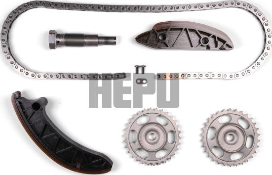 Hepu 21-0383 - Kit de distribution par chaîne droxauto.com