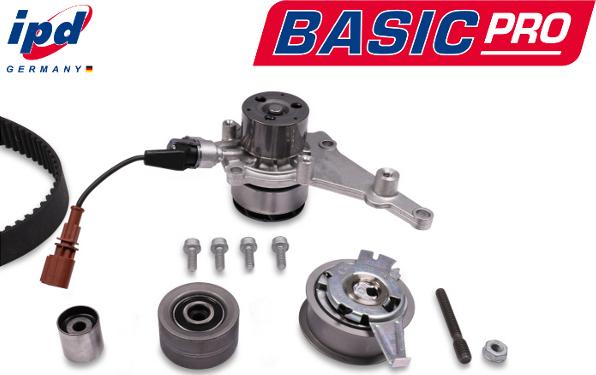 Hepu K62599 - Pompe à eau + kit de courroie de distribution droxauto.com