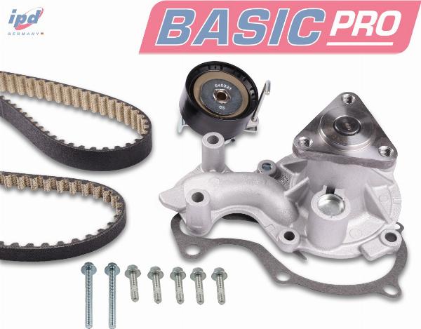 Hepu K62590 - Pompe à eau + kit de courroie de distribution droxauto.com