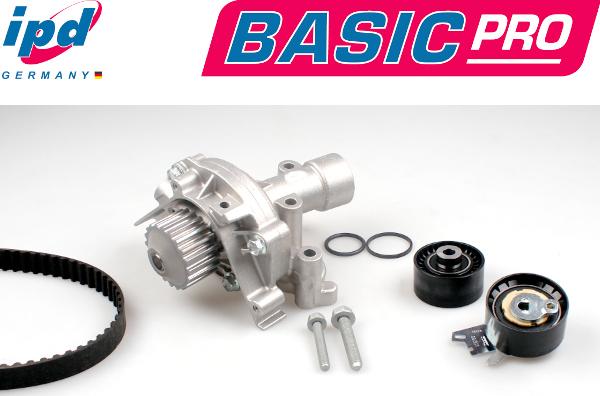 Hepu K62098 - Pompe à eau + kit de courroie de distribution droxauto.com