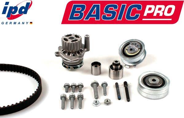 Hepu K62048 - Pompe à eau + kit de courroie de distribution droxauto.com