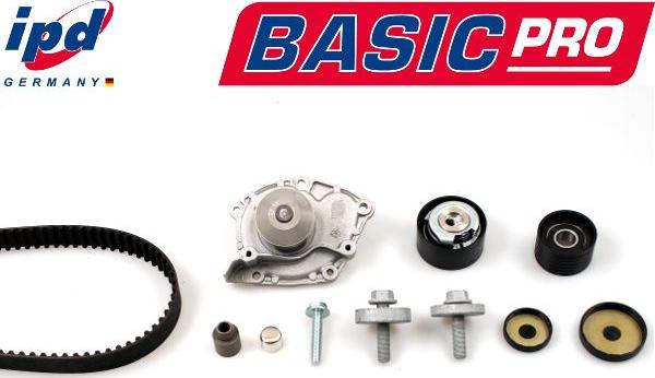 Hepu K62043 - Pompe à eau + kit de courroie de distribution droxauto.com