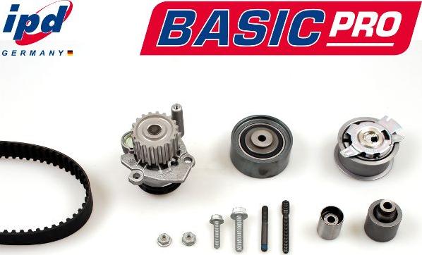 Hepu K62051 - Pompe à eau + kit de courroie de distribution droxauto.com