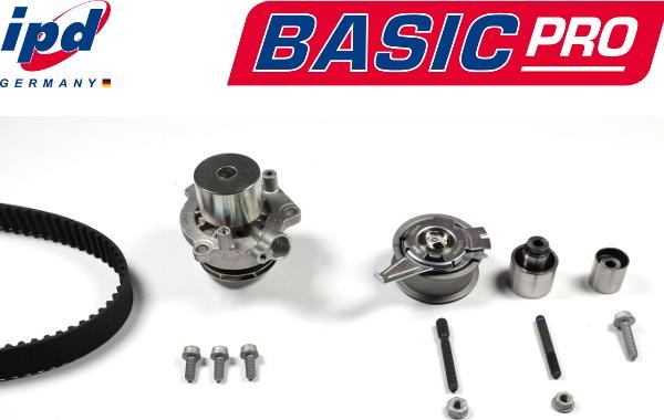 Hepu K62058M - Pompe à eau + kit de courroie de distribution droxauto.com